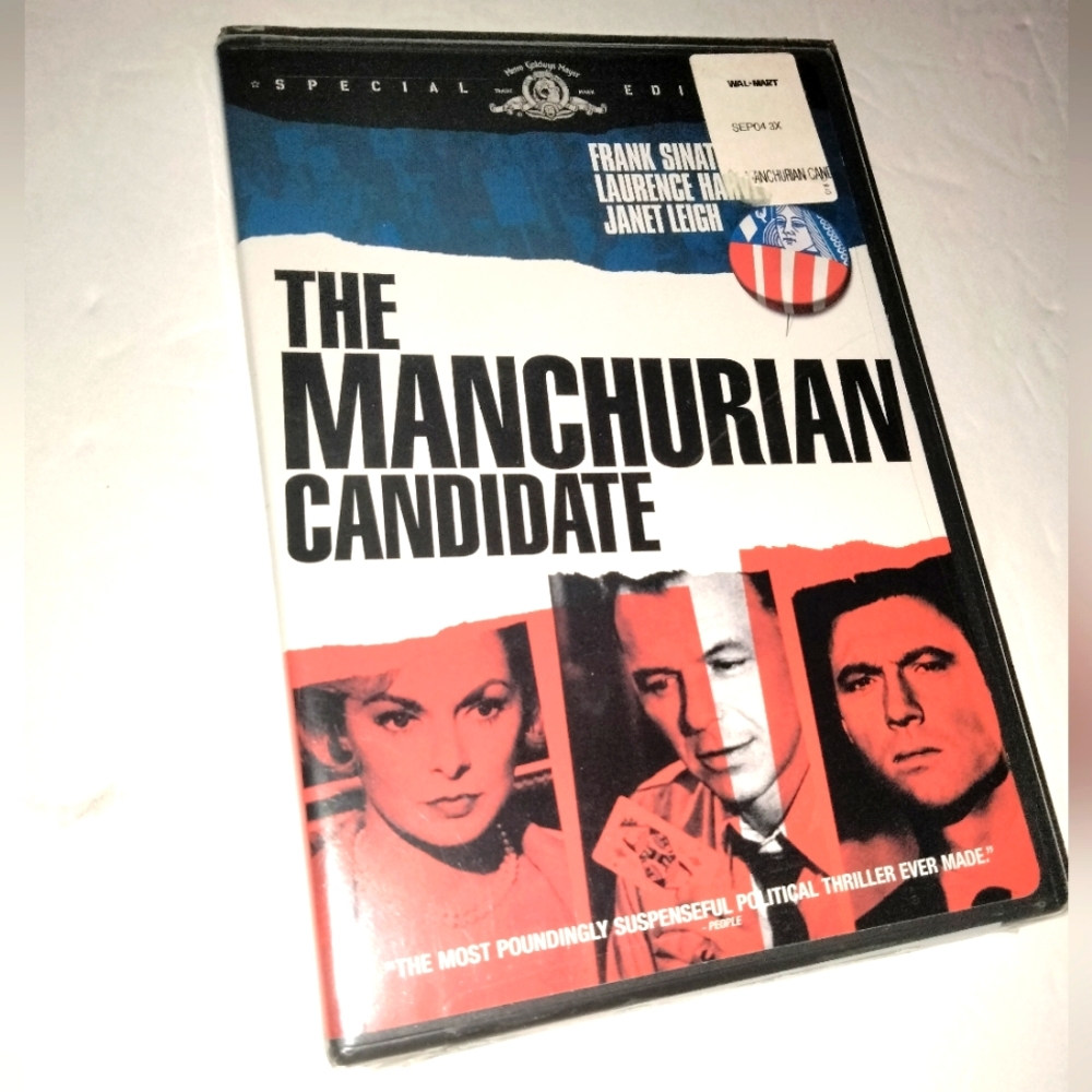The Manchurian Candidate DVD - Black and White Cover (Original Packaging)